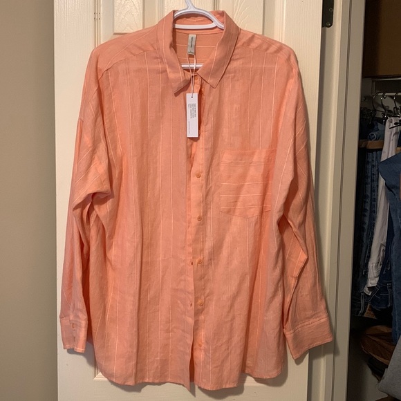 Gentle fawn caravan striped linen shirt - Picture 2 of 5